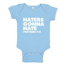 Baby Onesie Haters Gonna Hate Proverbs 9:8 100% Cotton Infant Bodysuit