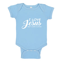 Baby Onesie I Love Jesus but I Cuss a Little 100% Cotton Infant Bodysuit