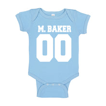 Baby Onesie M. BAKER 00 100% Cotton Infant Bodysuit