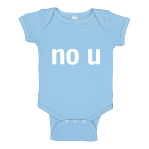 Baby Onesie No U 100% Cotton Infant Bodysuit