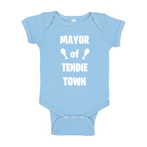 Baby Onesie Mayor of Tendie Town 100% Cotton Infant Bodysuit