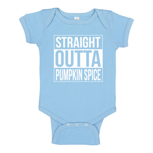 Baby Onesie Straight Outta Pumpkin Spice 100% Cotton Infant Bodysuit