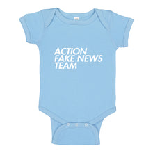 Baby Onesie Action Fake News Team 100% Cotton Infant Bodysuit