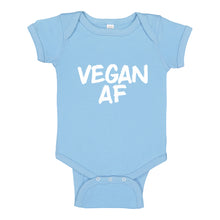 Baby Onesie VEGAN AF 100% Cotton Infant Bodysuit