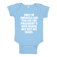 Baby Onesie Only in America 100% Cotton Infant Bodysuit