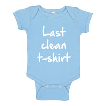 Baby Onesie Last Clean Tshirt 100% Cotton Infant Bodysuit