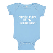 Baby Onesie Canceled Plans 100% Cotton Infant Bodysuit
