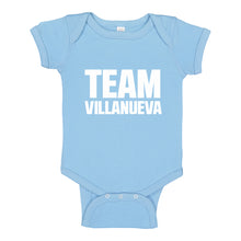 Baby Onesie Team Villaneuva 100% Cotton Infant Bodysuit