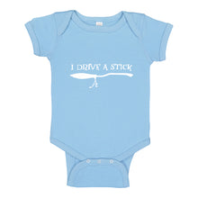 Baby Onesie I Drive a Stick 100% Cotton Infant Bodysuit