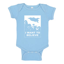 Baby Onesie I Want to Believe Planet Express 100% Cotton Infant Bodysuit