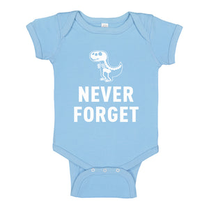 Baby Onesie Never Forget 100% Cotton Infant Bodysuit