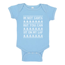 Baby Onesie Im Not Santa 100% Cotton Infant Bodysuit