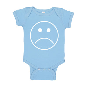 Baby Onesie Sad Face 100% Cotton Infant Bodysuit