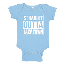 Baby Onesie Straight Outta Lazy Town 100% Cotton Infant Bodysuit