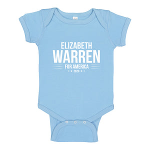 Baby Onesie ELIZABETH WARREN for President 2020 100% Cotton Infant Bodysuit