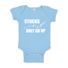 Baby Onesie STOCKS ONLY GO UP 100% Cotton Infant Bodysuit