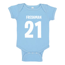 Baby Onesie Freshman 21 100% Cotton Infant Bodysuit