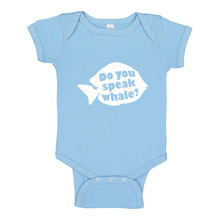 Baby Onesie Do You Speak Whale 100% Cotton Infant Bodysuit