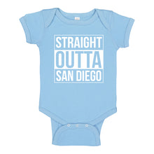 Baby Onesie Straight Outta San Diego 100% Cotton Infant Bodysuit