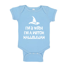 Baby Onesie Im a Witch Hallelujah 100% Cotton Infant Bodysuit