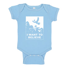 Baby Onesie I Want to Believe Kanto Sighting 100% Cotton Infant Bodysuit
