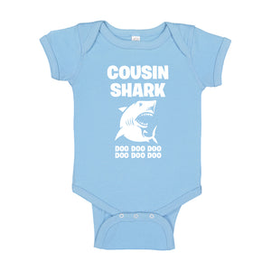 Baby Onesie Cousin Shark 100% Cotton Infant Bodysuit