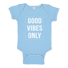 Baby Onesie Good Vibes Only 100% Cotton Infant Bodysuit