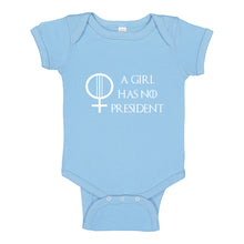 Baby Onesie A Girl Has No President 100% Cotton Infant Bodysuit