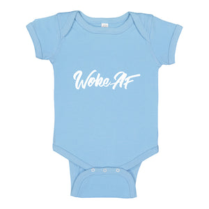 Baby Onesie Woke AF 100% Cotton Infant Bodysuit