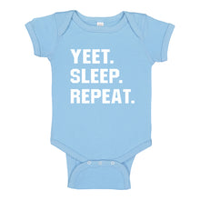 Baby Onesie Yeet Sleep Repeat 100% Cotton Infant Bodysuit