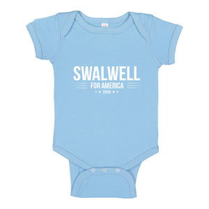 Baby Onesie SWALWELL for President 2020 100% Cotton Infant Bodysuit