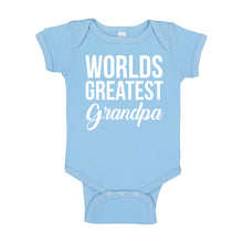 Baby Onesie World's Greatest Grandpa 100% Cotton Infant Bodysuit