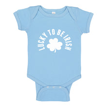 Baby Onesie Lucky to be Irish 100% Cotton Infant Bodysuit