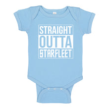 Baby Onesie Straight Outta Starfleet 100% Cotton Infant Bodysuit
