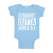 Baby Onesie Straight Outta Area 51 100% Cotton Infant Bodysuit