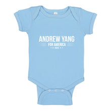 Baby Onesie ANDREW YANG for President 2020 100% Cotton Infant Bodysuit