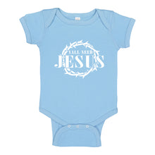 Baby Onesie Yall Need Jesus 100% Cotton Infant Bodysuit