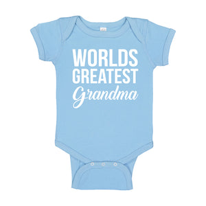 Baby Onesie World's Greatest Grandma 100% Cotton Infant Bodysuit