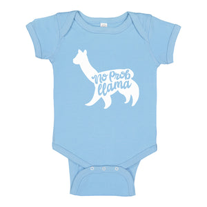 Baby Onesie No Prob llama 100% Cotton Infant Bodysuit