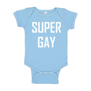 Baby Onesie Super Gay 100% Cotton Infant Bodysuit