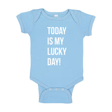 Baby Onesie TODAY IS MY LUCKY DAY! 100% Cotton Infant Bodysuit