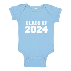 Baby Onesie Class of 2024 100% Cotton Infant Bodysuit
