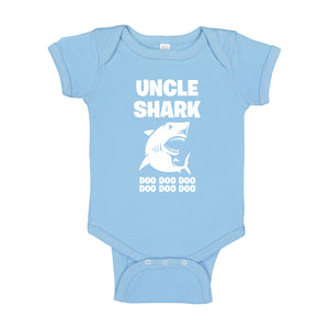 Baby Onesie Uncle Shark 100% Cotton Infant Bodysuit