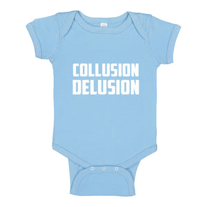 Baby Onesie Collusion Delusion 100% Cotton Infant Bodysuit