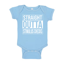 Baby Onesie Straight Outta Stimulus Checks 100% Cotton Infant Bodysuit