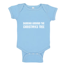Baby Onesie Dabbing Around the Xmas Tree 100% Cotton Infant Bodysuit