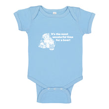 Baby Onesie It's the Most Wonderful Time for a Beer 100% Cotton Infant Bodysuit