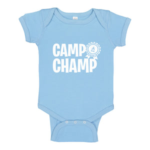 Baby Onesie Camp Champ 100% Cotton Infant Bodysuit