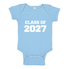 Baby Onesie Class of 2027 100% Cotton Infant Bodysuit
