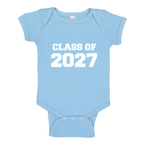 Baby Onesie Class of 2027 100% Cotton Infant Bodysuit
